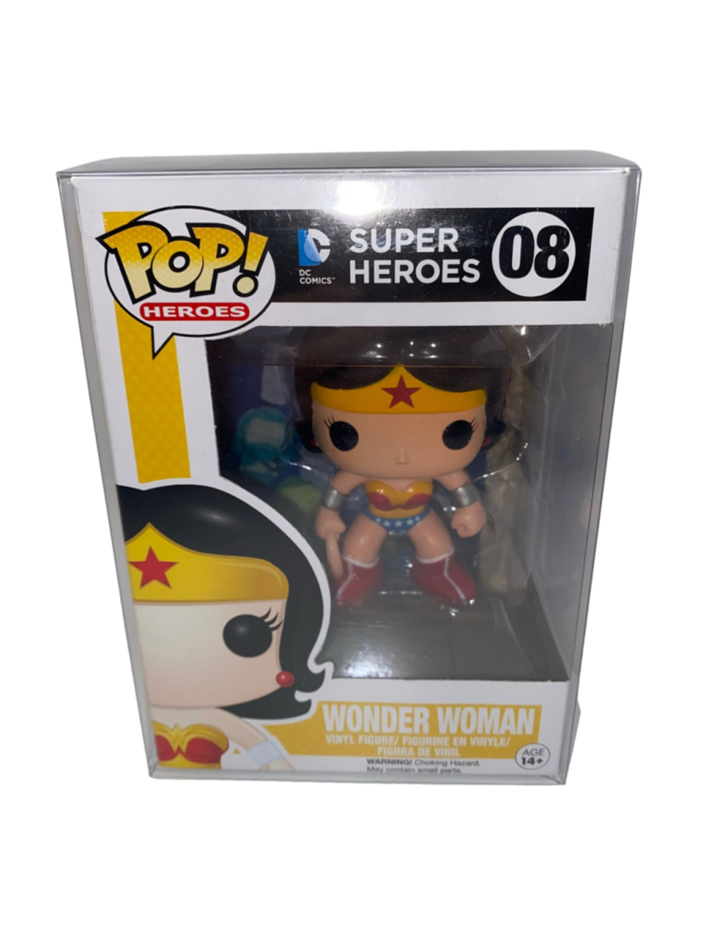 Funko POP D.C Heroes Wonder Woman Action Figure Original outfit 08 NWT